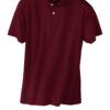 054x_maroon_flat_front - Zippy Stitches - Custom Embroidery Services