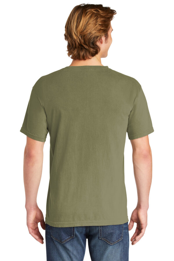 1717_khaki_model_back - Zippy Stitches - Custom Embroidery Services