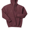 18500_heathersportdarkmaroon_flat_front - Zippy Stitches - Custom Embroidery Services