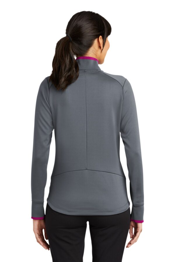 578674_darkgreysportfuchsia_model_back - Zippy Stitches - Custom Embroidery Services