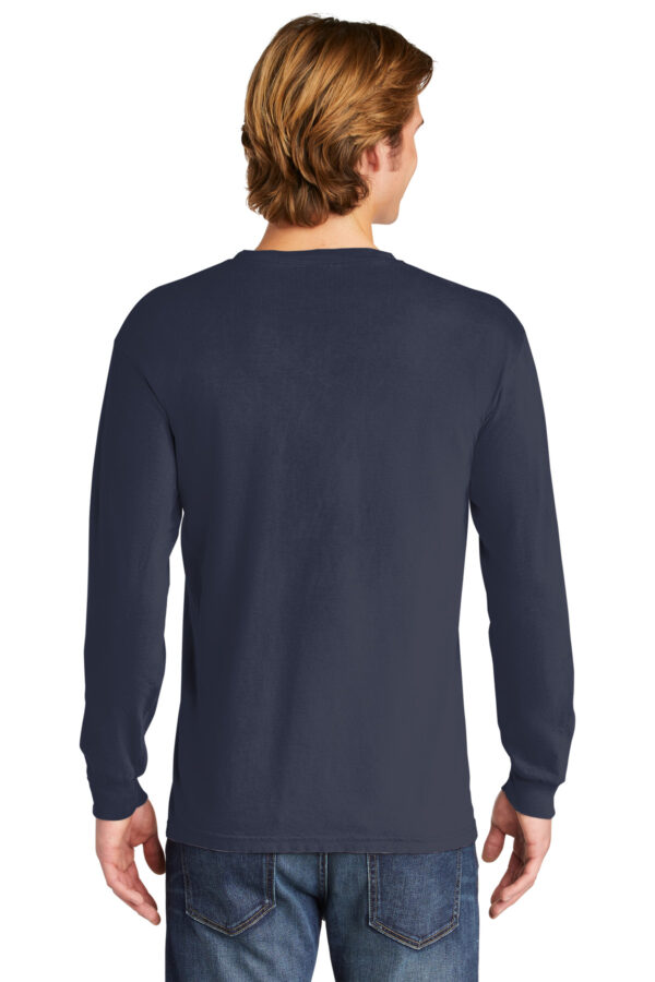 6014_navy_model_back - Zippy Stitches - Custom Embroidery Services