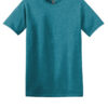 64000_heathergalapagosblue_flat_front - Zippy Stitches - Custom Embroidery Services