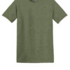 64000_heathermilitarygreen_flat_front - Zippy Stitches - Custom Embroidery Services