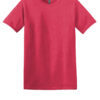 64000_heatherred_flat_front - Zippy Stitches - Custom Embroidery Services