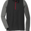 779795_blackdarkgreygymred_flat_front - Zippy Stitches - Custom Embroidery Services