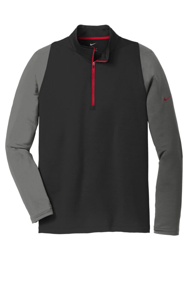 779795_blackdarkgreygymred_flat_front - Zippy Stitches - Custom Embroidery Services