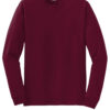 8400_maroon_flat_front - Zippy Stitches - Custom Embroidery Services