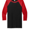 Bc3200_blackred_flat_front - Zippy Stitches - Custom Embroidery Services