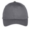 C914_charcoal_cap_full_front - Zippy Stitches - Custom Embroidery Services