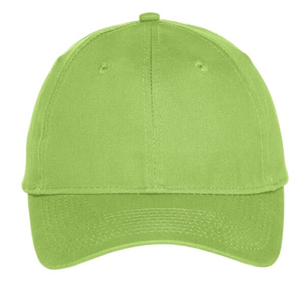 C914_lime_cap_full_front - Zippy Stitches - Custom Embroidery Services