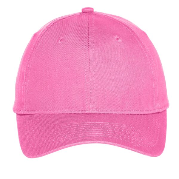 C914_neonpink_cap_full_front - Zippy Stitches - Custom Embroidery Services