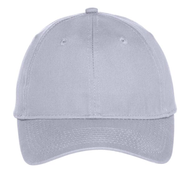 C914_silver_cap_full_front - Zippy Stitches - Custom Embroidery Services