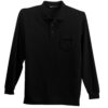 K500lsp_black_flat_front - Zippy Stitches - Custom Embroidery Services