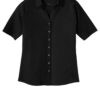 Lk682_black_flat_front - Zippy Stitches - Custom Embroidery Services