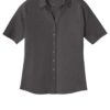 Lk682_graphite_flat_front - Zippy Stitches - Custom Embroidery Services