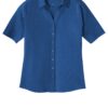 Lk682_trueblue_flat_front - Zippy Stitches - Custom Embroidery Services