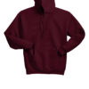 P170_maroon_flat_front - Zippy Stitches - Custom Embroidery Services