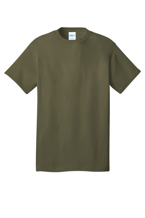 Pc54_olivedrabgreen_flat_front - Zippy Stitches - Custom Embroidery Services