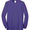 Pc55ls_purple_flat_front - Zippy Stitches - Custom Embroidery Services