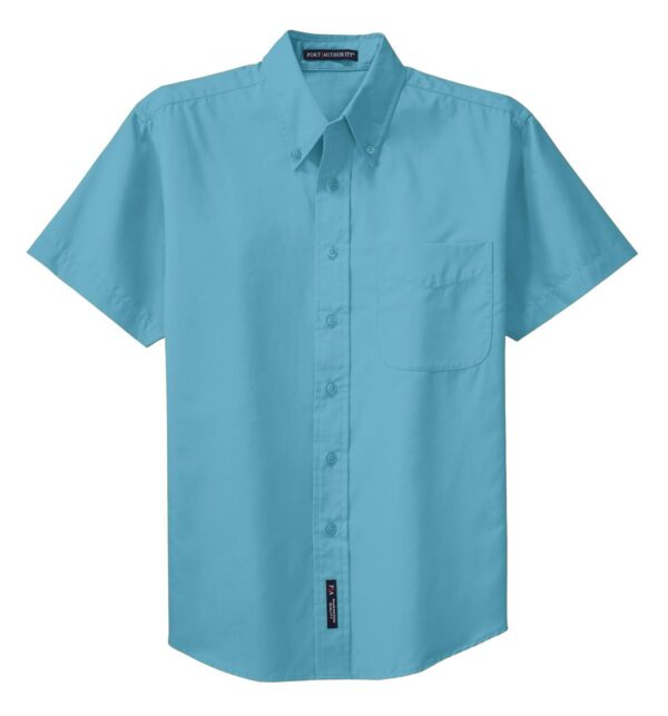 S508_mauiblue_flat_front - Zippy Stitches - Custom Embroidery Services