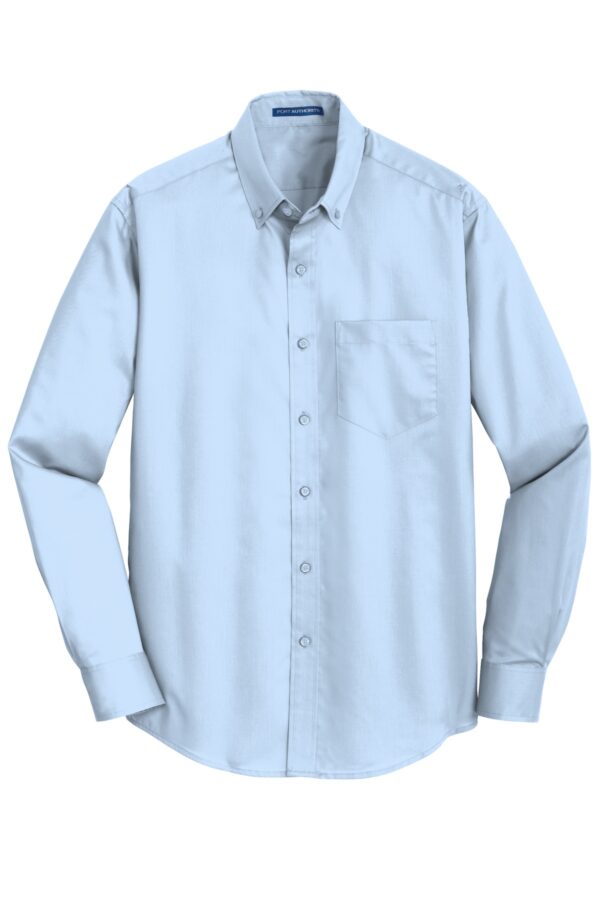 S663_cloudblue_flat_front - Zippy Stitches - Custom Embroidery Services